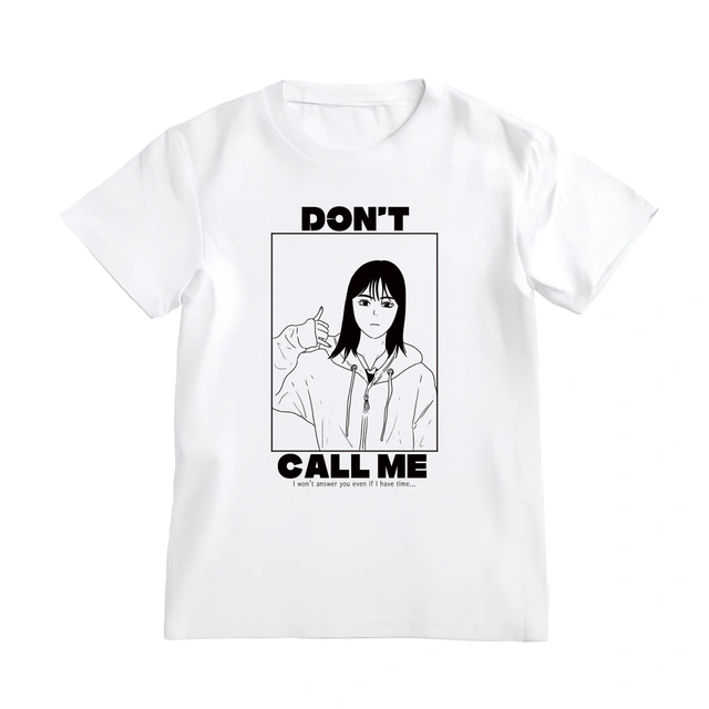 혹성의 아이 티셔츠(DON'T CALL ME) 목업 이미지