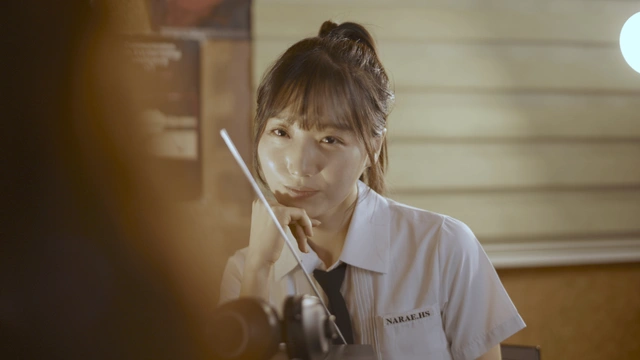 미소를 짓고 있는 포니의 모습.